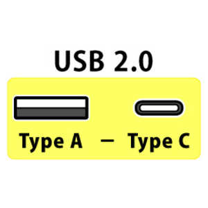 オヤイデ電気 USBケーブル d USB Type-A to C classB 2.0