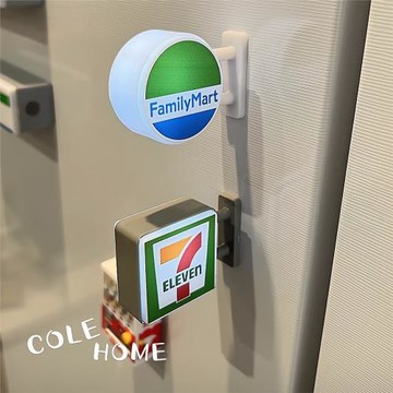 便利店冰箱貼創意燈牌展示牌可磁吸羅森711全家燈箱玩具模型發光