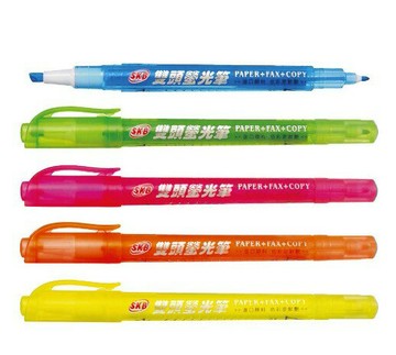 SKB IK-15 雙頭螢光筆 (0.5mm & 3.0mm)【APP滿額下單10%點數(單一帳號最高1500點)】8/31止