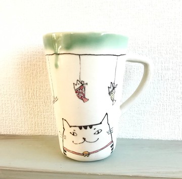 含500ml貓糧和魚乾大杯