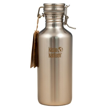 klean kanteen 經典可利鋼瓶 快扣密封  原色  1182ml  1個