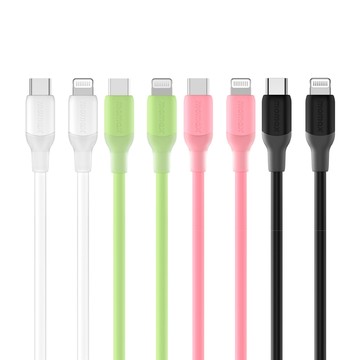 MOMAX 1-LinkFlow 30W PD USB-C to Lightning 充電傳輸線 1.2m