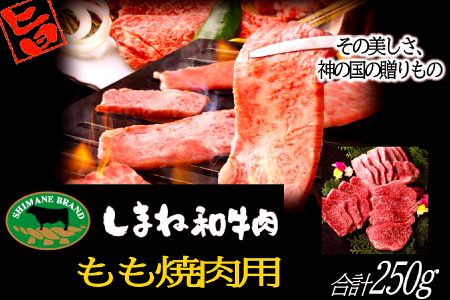 A-1010 しまね和牛 モモ (焼肉用) 250g