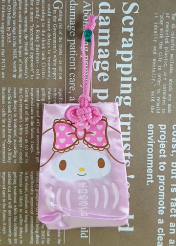 【震撼精品百貨】My Melody 美樂蒂~御守_不倒翁