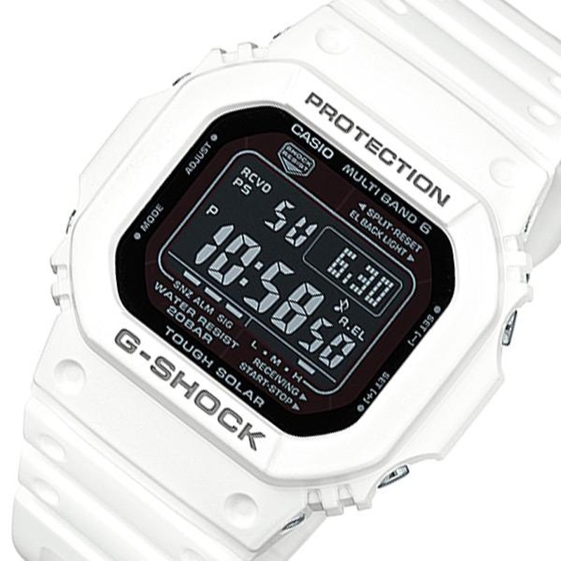 ホワイトCASIO・G-SHOCK・GW-M5610MDタフソーラー ☆G-SHOCK 電波
