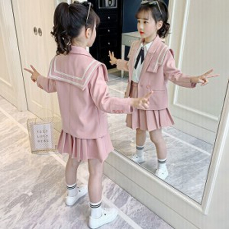 安い初売 3点セット スーツ フォーマル 韓国子供服女の子 セットアップ キッズ セール セットアップ
