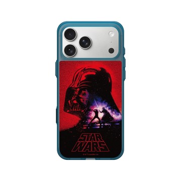 iPhone 17 Pro Max Clear (相機按鈕) 夜幕藍 - 迪士尼-星際大戰 Star Wars - 絕地大反攻：路克天行者&達斯維德-海報系列