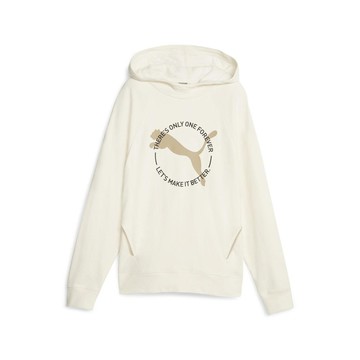 【PUMA官方旗艦】基本系列Better Sportswear長厚連帽T恤 女性 67606899