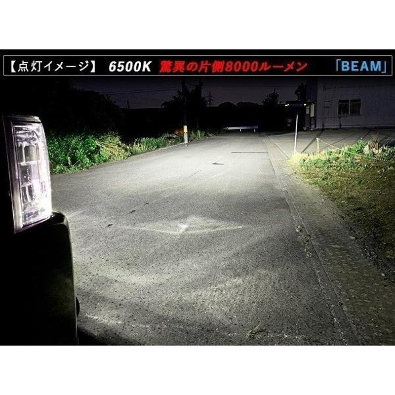 プリウス 30系 LED フォグランプ H8/H11/H16 バルブ 6000K/16000LM/30W