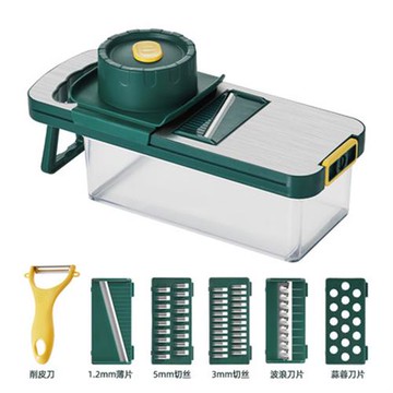 不銹鋼切菜刨絲器(帶盒)