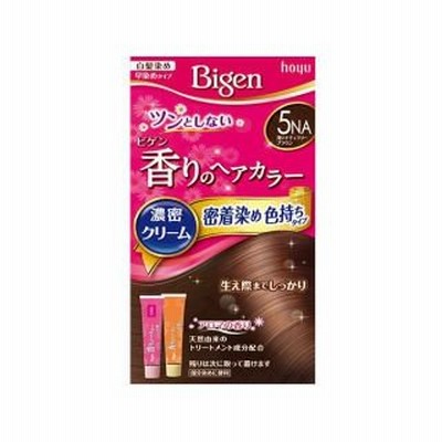 ホーユー　ビゲン　香りのヘアカラー　クリーム　５ＮＡ　深いナチュラリーブラウン
