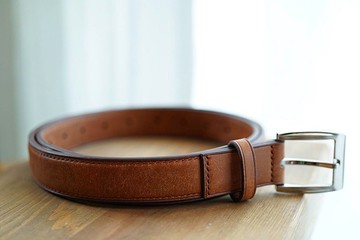 香港製 手工皮革 皮帶 腰帶 LB1001