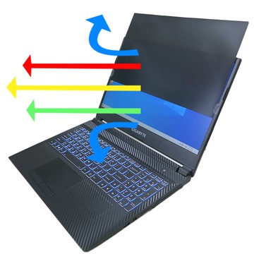 【Ezstick】技嘉 GIGABYTE A5 K1 X1 NB 筆電 抗藍光 防眩光 防窺片