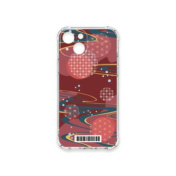 iPhone 15 殼 TRON IPhone 15 日系和風圓點星河系列  載具 四角防摔殼 手機殼