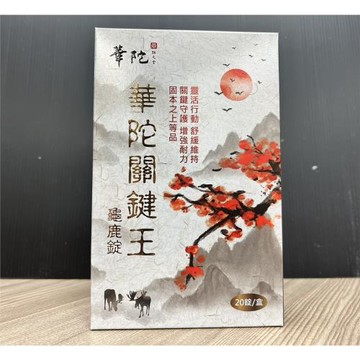 陳美鳳代言華陀關鍵王龜鹿錠熱銷組