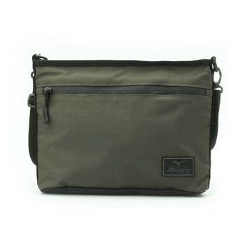 MIZUNO 斜肩包 綠 D3TMC50338