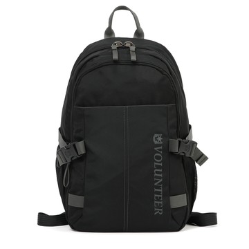 iBrand男包選物 NOVA雙層大口袋減壓筆電雙肩後背包-黑色