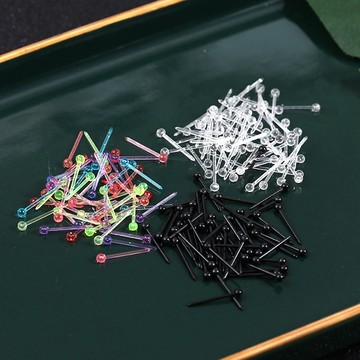 《現貨》質感矽膠透明安全耳棒 圓形耳針 養耳棒 防止密合 養耳洞 防過敏隱形塑料耳棒 無菌消炎棒 矽膠耳棒 耳塞 耳帽