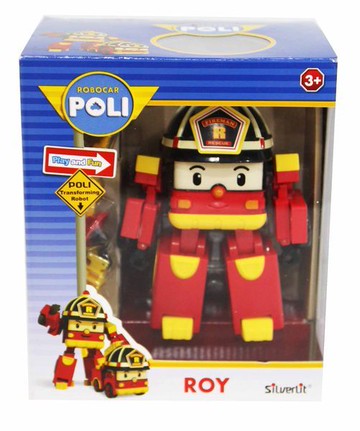 救援小英雄波力POLI  LED變形羅伊 【鯊玩具Toy Shark】