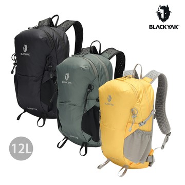 【BLACKYAK】COMFY 12L後背包(黃色/橄綠/黑色)-輕量 輕旅健行 一日健行包|BYEB1NBE08