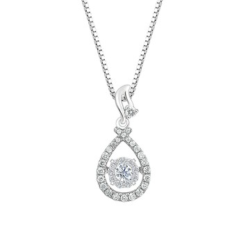 Just Diamond 【Peonia Diamond】恆光-水滴 鑽石吊墜(不含鍊)