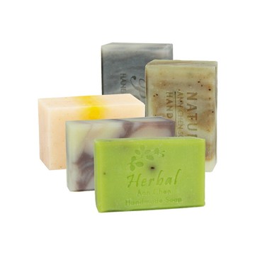 手工皂x5入特惠組- 茉莉潤澤舒緩