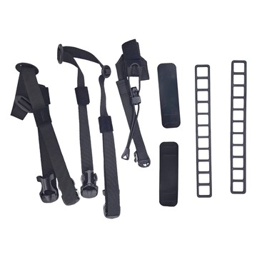 ORTLIEB Attachment Kit for Gear 固定背包裝備配件 PVC free 德國製造  不適用  黑色  1組
