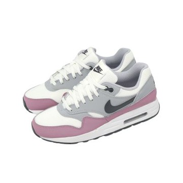 Nike 休閒鞋 Air Max 1 GS 大童 女鞋 白 灰 氣墊 運動鞋 DZ3307-115