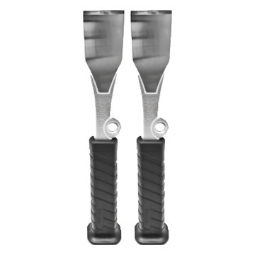 Mokuba 木馬 附柄平鋼鑿 A-21 30mm刀刃寬度 220mm全長  2支