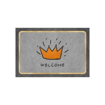 入戶門地墊可裁剪家用玄關進門地毯門口腳墊入門防滑墊子門外圓形