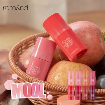 [快速出貨]【Romand / rom&nd】水感唇釉 唇彩 持久水潤不黏膩 顯色不黏 4.5g