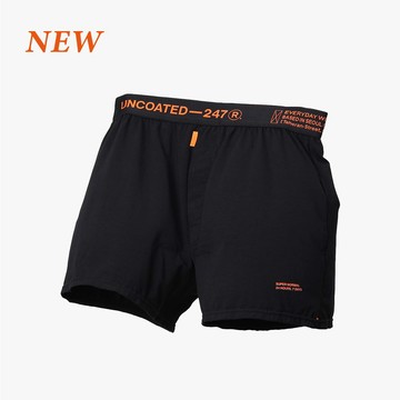 【blank.】Uncoated 247-Slim Fit系列 空氣感抗菌平口內褲V2 經典黑(M/L/XL)