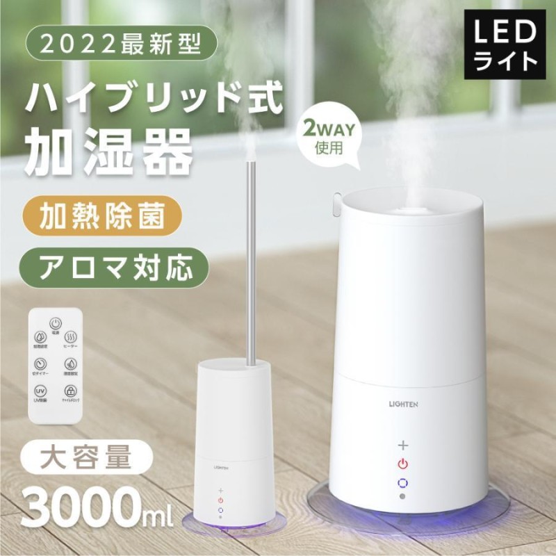 アイリスオーヤマ ＫＨＭーＨＢＵ５０１ ハイブリッド加湿器 ２０２２年製-