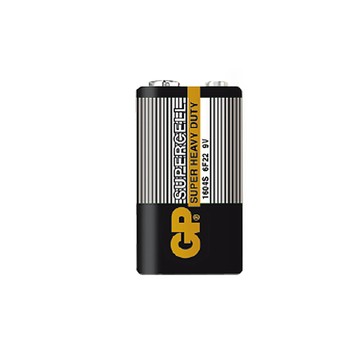 GP 超級環保9V碳鋅電池10粒裝(9V電池)