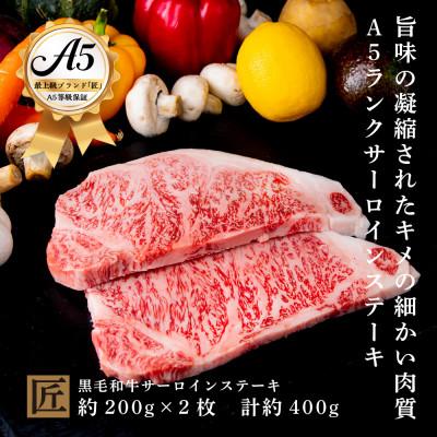 ふるさと納税 小山市 おやま和牛 A5 極 サーロイン 約200g×2枚