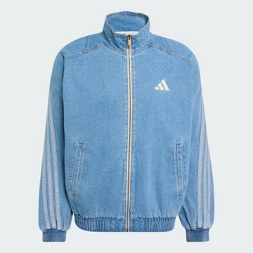 Adidas 愛迪達 Sta Dnm Jkt KV8347 男 立領外套 丹寧外套 休閒穿搭 藍