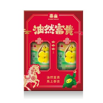 TAISUN 泰山純芥花油禮盒(1.5L*2入)