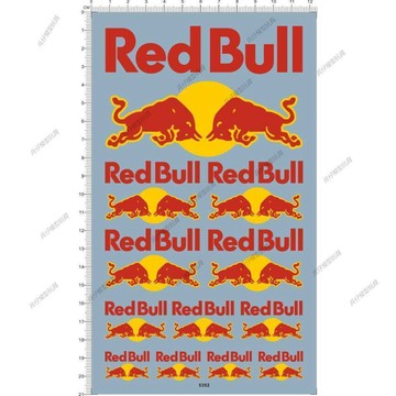 【台灣出貨】✨免運 5352 BULL DTM 牛法拉利一級方程式模型車水貼紙