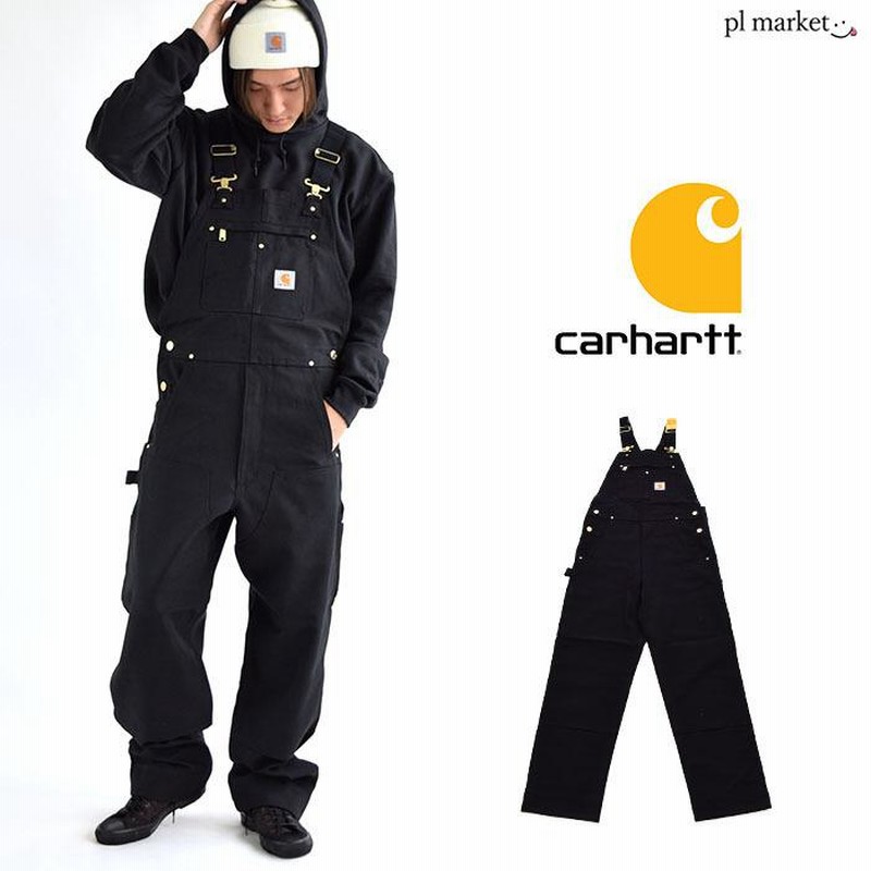 Carhartt カーハート Duck Bib Overall オーバーオール オールインワン サロペット ワンポイント デニム メンズ レディース  ユニセックス ゆったり 大きめ R01 | LINEブランドカタログ