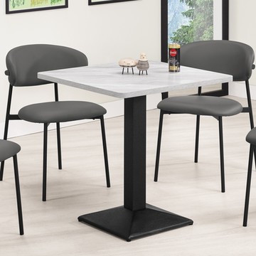 MUNA家居   伊爾頓2尺商業桌(不含椅)    60X60X75cm