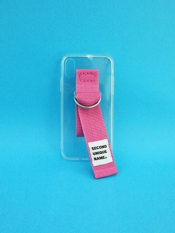 Sun Case Clear Pink Jelly Case