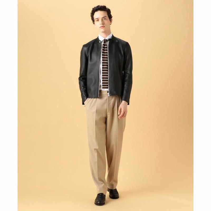 TOMORROWLAND MENS】【別注】DENIM×TOMORROWLAND ラムレザー