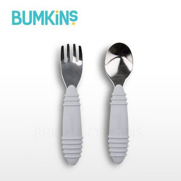 Bumkins 寶寶不鏽鋼湯叉(多色可選)