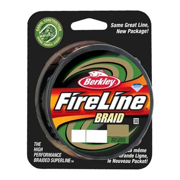 Berkley 貝克力 Fire Line XDSII 8股編織火線 釣線 編織線 PE線 8.0號  100m  自然綠  1捲