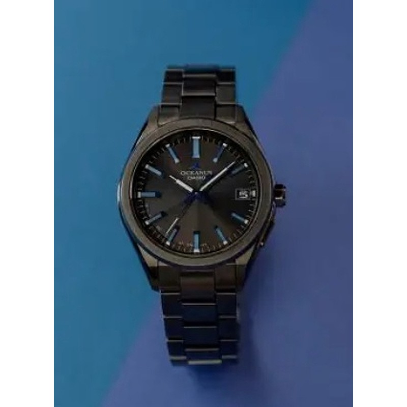 カシオ/CASIO 腕時計 OCEANUS 3 hands model 【国内正規品】 OCW-T200SB-1AJF | LINEショッピング