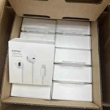 適用蘋果12耳機iphone線控7代8代原IC有線11Pro耳麥耳塞式入耳式