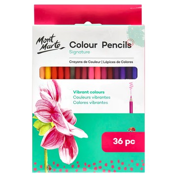 Mont Marte 蒙瑪特 36色 彩色鉛筆組 鮮豔色彩  1組
