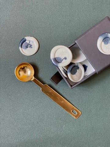 手工火漆蠟貼紙 l 植墨 一份10入