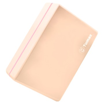 Tumaz 月熊 50D高密度EVA瑜珈磚 適中硬度 舒適支撐 安全環保 防滑設計 減震穩定  22.5 x 7.5 x 14.5cm  落日色  1個