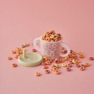 MOYUUM 韓國 全矽膠三合一吸管學飲水杯組-多款可選